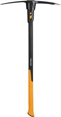 Fiskars Kreuzhacke IsoCore L für steinigen Böden, Länge: 91 cm, Gewicht: 2,3 kg