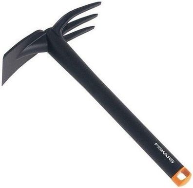 Fiskars Kombihacke, Länge: 32 cm, Glasfaserverstärkter Kunststoff, Hacke Garten