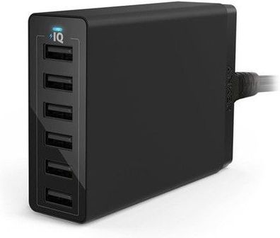 Anker PowerPort 6 (60W 6-Port USB Ladegerät) Family-Sized Desktop Ladeadapter