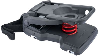 HAMAX Gepäckträgeradapter SB-verpackt, grau Verwen für HAMAX-Kind
