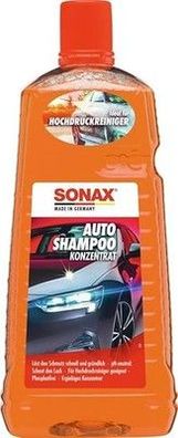 SONAX Auto-Shampoo Konzentrat (2 Liter) durchdringt und löst Schmutz gründlich