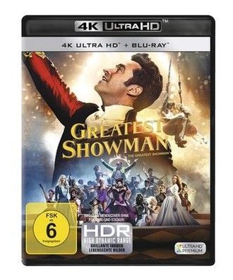 Greatest Showman (4K Ultra-HD) [Blu-ray] Musical , Deutsch