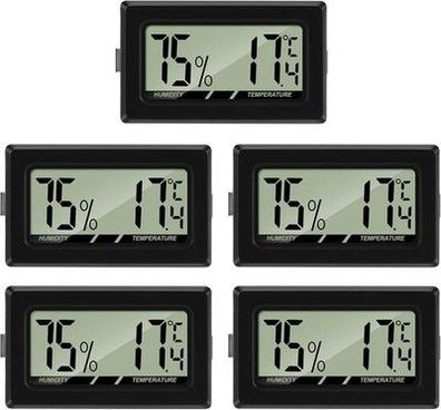 Thlevel Mini LCD Digital Thermometer Hygrometer Temperatur Luftfeuchtigkeit
