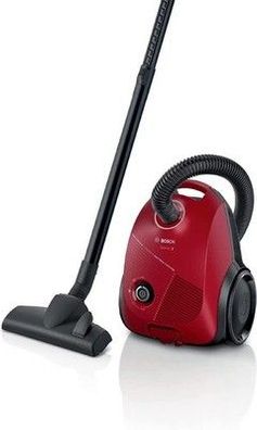 BOSCH GL20S - Boden-Staubsauger mit Beutel 3,5 L, 600 W, 80 dB, 8 m, in Rot