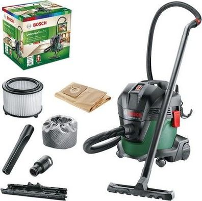 Bosch Nass- und Trockensauger UniversalVac 15 im Set (1000 W, 15 L, im Karton)