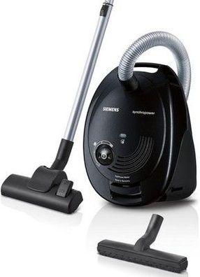 Siemens Staubsauger mit Beutel synchropower VS06A212, Bodenstaubsauger, 600 W