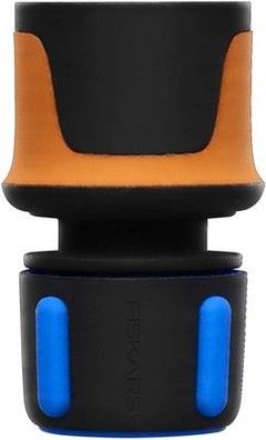 Fiskars Schlauchanschluss, SoftGrip-Kontaktpunkte, Universalgröße, Ø 1,3-1,5 cm