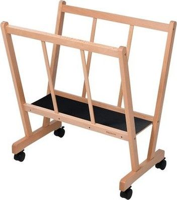 MEEDEN Holzdruckregal, Künstler Aufbewahrungs- & Ausstellungsregal, aus Holz