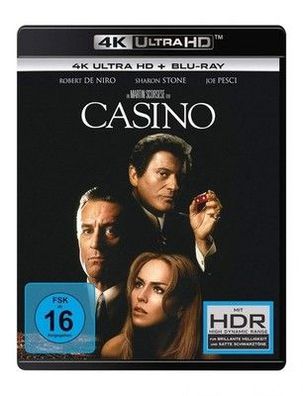 Casino (4K Ultra-HD) (+ 2D Blu-ray) Thriller & Krimi, Spielfilm