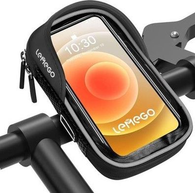 LEMEGO Handyhalterung Fahrrad Wasserdicht Lenkertasche Fahrradtasche Handyhalter