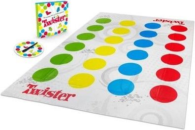 Hasbro Gaming Twister Partyspiel für Familien & Kinder, Twister Spiel ab 6 Jahre