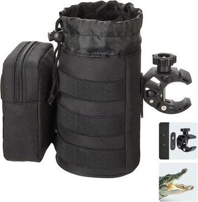 Kemimoto Fahrrad Flaschenhalter, Motorrad Getränkehalter aus Oxford-Stoff (XL)