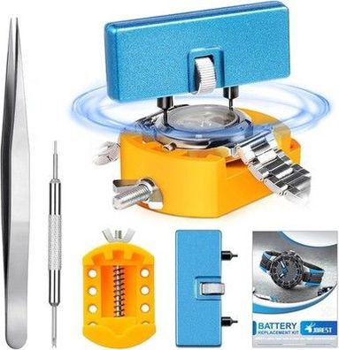 JOREST Uhr Batteriewechsel Werkzeug, Uhrenwerkzeug Gehäuseöffner, Pinzette