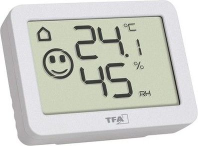 TFA Dostmann Mini Hygrometer digital, 30.5055.02, Innentemperatur, Indoor