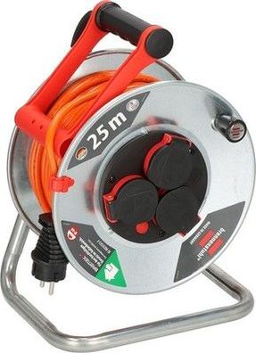 Brennenstuhl Garant S V2 IP44 Kabeltrommel 25 Meter Outdoor (Legierter Stahl)
