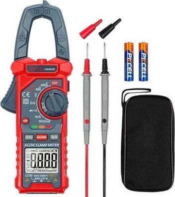 AstroAI Stromzange, Digitales Multimeter, TRMS NCV, automatisch, professionell