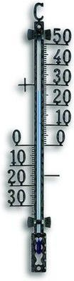 TFA Dostmann Analoges Thermometer, 12.5000, aus Metall, wetterfest, 16,5cm