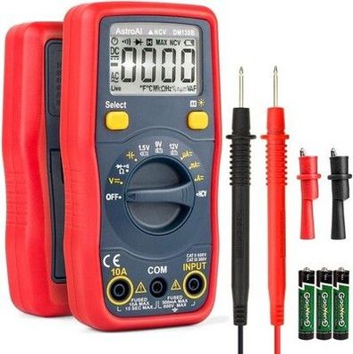 AstroAI Digital Multimeter, Auto-Range TRMS 4000 Counts Multimeter Voltmeter