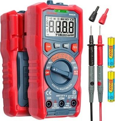 AstroAI Digital Multimeter, Voltmeter Ohmmeter Auto Range 4000 Counts TRMS