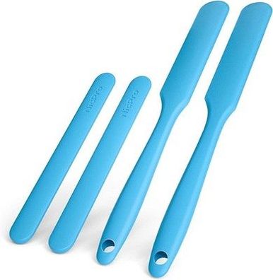 Nicpro Resin 5 Stück Silikon-Rührstäbchen mit 3 Stück Silikonbürsten für Mischen