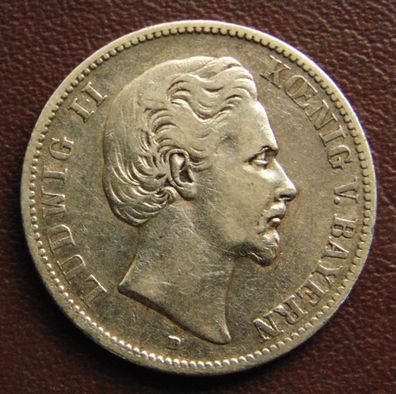 Bayern. 2 Mark 1876 D