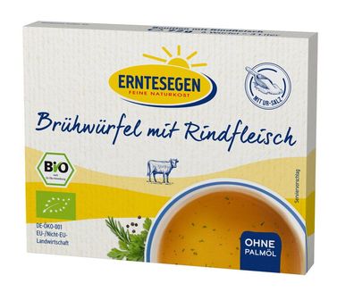 3x Erntesegen Brühwürfel mit Rindfleisch 72g