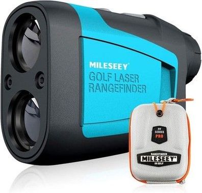MiLESEEY Laser Golf Entfernungsmesser 600M mit Slope, ± 0,5m Genauigkeit 6X Zoom