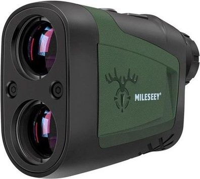 MiLESEEY Laser Entfernungsmesser Jagd 800M, Winkelkompensation, 6X Zoom, Grün