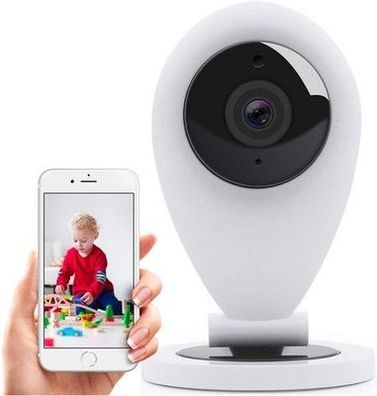 HiKam S6 Überwachungskamera Babyphone | Bewegungsmelder, IP WLAN Kamera kabellos
