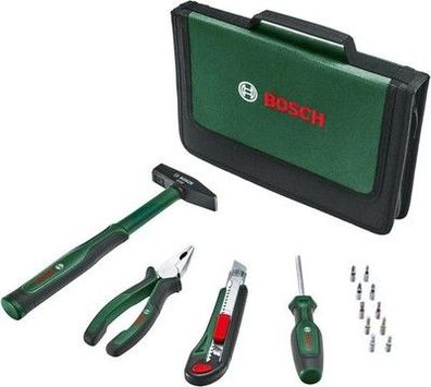 Bosch Easy Starter Handwerkzeug-Set, 14-teilig Einstiegs-Werkzeug-Set Heimwerker