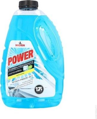 NIGRIN Scheiben-Frostschutz POWER Fertigmix -25°, schnellwirkend, 3 Liter, blau