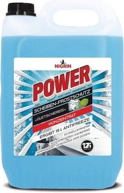 NIGRIN Scheiben-Frostschutz Power Konzentrat -52°, schnellwirkend, 5 Liter