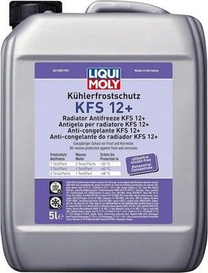LIQUI MOLY Kühlerfrostschutz KFS 12+ | 5 L | Kühlerschutz | Art.-Nr.: 21146