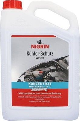 NIGRIN Kühler-Schutz Langzeit Konzentrat Kühler-Frostschutz 3 L Benzin & Diesel