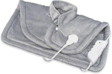 Medisana HP 622 Heizkissen für Nacken & Schulter, Elektrisches Wärme-Decke, Grau