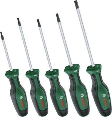Bosch Home and Garden Bosch Schraubendreher-Set TX, 5-teilig (Legierter Stahl)