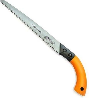 Fiskars Handsäge für frisches Holz bis Ø 15 cm, Mit feststehendem Blatt, Säge