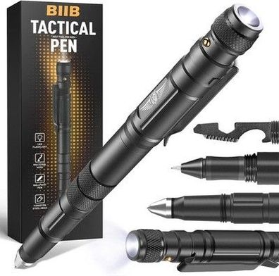 BIIB Geschenke für Männer, Multitool Taktischer Stift, Werkzeug Multi-Tool