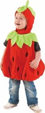 Mottoland 116018 - Baby Erdbeere * Kostüm * Karneval * Baby Strawberry Gr. 98