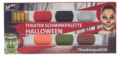 Jofrika Cosmetics 749816 - Theater Schminkpalette Halloween, Schmink Set