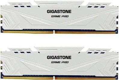 DDR4 RAM Gigastone Game PRO 32GB Kit (2 x 16GB) DDR4 3200MHz PC4-25600 CL, weiß