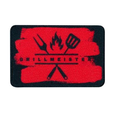 Mono-Quick 10217 Grillmeister Applikation, Bügelbild, Patch, Aufnäher, Aufkleber