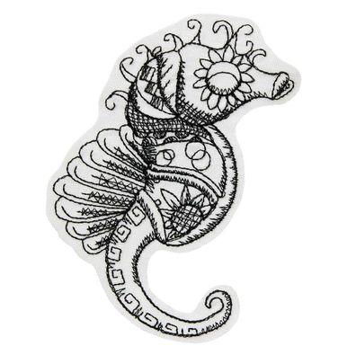 Mono Quick 1631x Tattoo-Art Applikation, Bügelbild, auch zum ausmalen. Patches