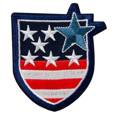 Mono-Quick 10103 USA Stars & Stripes Applikation, Bügelbild, Patch, Aufnäher