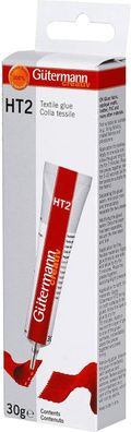 Gütermann 613606 HT2 30g TEXTIL Kleber Textilkleber Klebstoff, lösungsmittelfrei