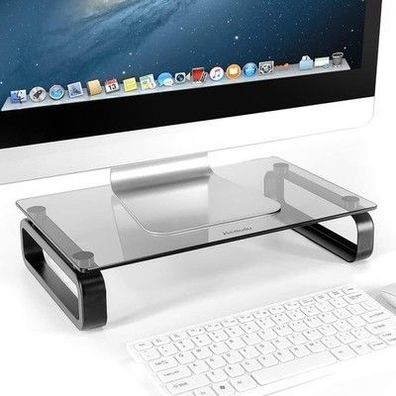 Computer-Monitor Ständer Laptop TV Bildschirm Haltung, Schwarz HD02B-001P