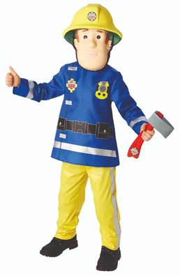 Rubies 3610901 - Fireman Sam Kinder Kostüm, Feuerwehrmann Sam, 4 tlg