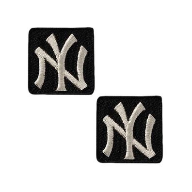 Mono Quick 06121 NY - Emblem, 2er SET Bügelbild, Patch ca. 2,3 x 2,3 cm New York