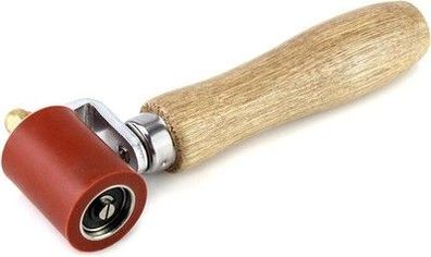 QWORK® Silikon Andrückrolle, Hochtemperaturbeständige Hartgummi Nahtroller, 40mm