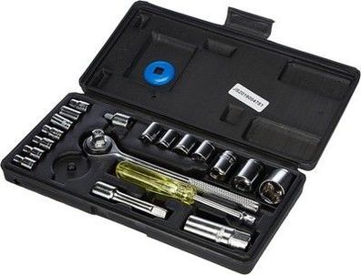 Brüder Mannesmann Steckschlüssel-Satz 1/4" + 3/8", 20-tlg., M 206 Werkzeug Zubehör
